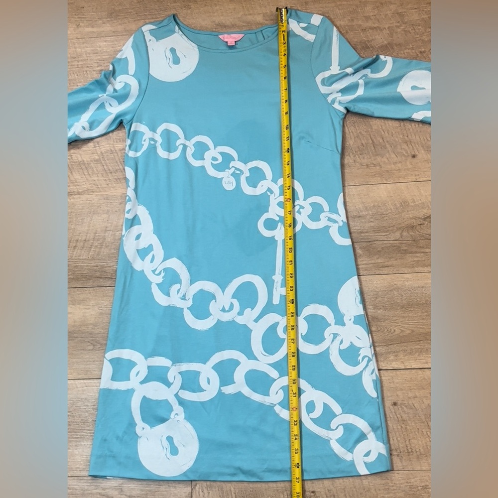 Lilly Pulitzer Women’s Jonah Locks and Chains Dress Size Medium - Picture 6 of 7